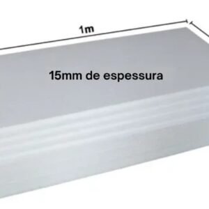 Placa isopor 15mm