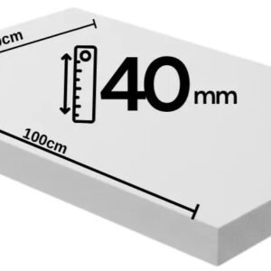 Placa isopor 40mm