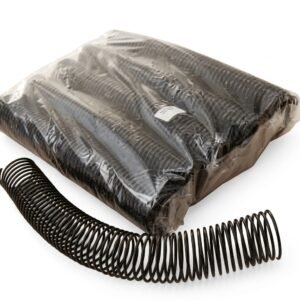 Espiral Para Encadernação Preto 50mm Para 450 Folhas 12un