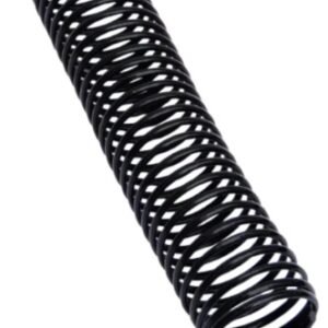 Espiral 45mm Encadernação Até 400 Folhas - Preto 16 Unidades